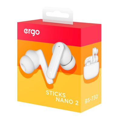 Гарнитура Ergo BS-730 Sticks Nano 2 White