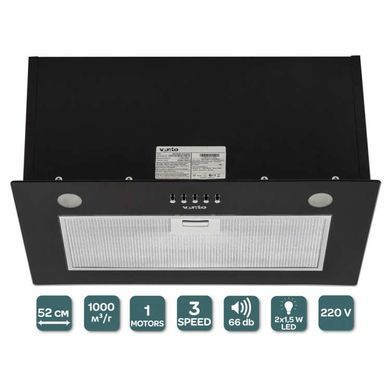 Вытяжка Ventolux PUNTO 520/279 BG (1000) PB 3