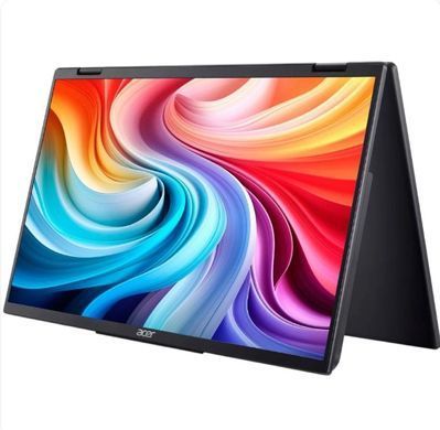 Монiтор TFT ACER 15.6" Dual Portable PD163QTbmiuux (UM.ZP3EE.011) IPS 2xFHD 10point MultiTouch 2*USB-C