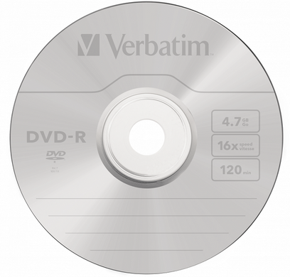 Диск Verbatim DVD+R 4,7Gb 16x Cake 50 pcs (43548)