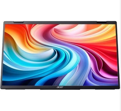 Монiтор TFT ACER 15.6" Dual Portable PD163QTbmiuux (UM.ZP3EE.011) IPS 2xFHD 10point MultiTouch 2*USB-C