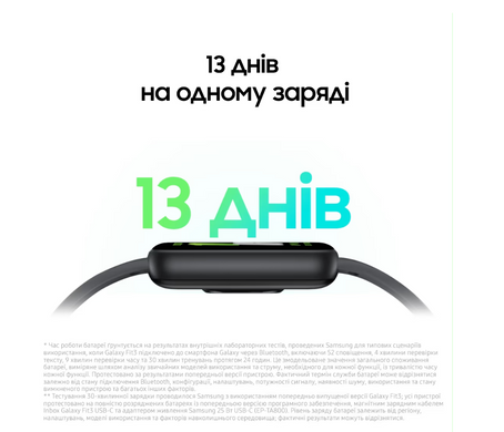 Фітнес пристрої SAMSUNG Galaxy Fit3 (SM-R390NZSASEK) Silver
