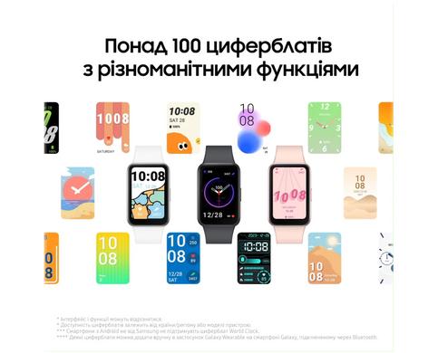 Фітнес пристрої SAMSUNG Galaxy Fit3 (SM-R390NZSASEK) Silver