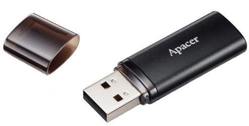 Flash Drive Apacer AH25B 128GB USB 3.2 (AP128GAH25BB-1) Black