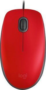 Миша LogITech M110 Silent червона