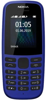 Мобильный телефон Nokia 105 (синий)