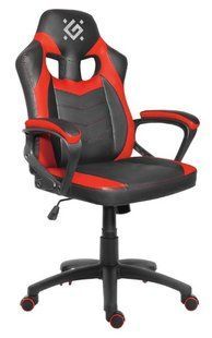 Крісло Defender SkyLine Red/Black (64357)