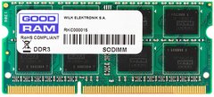 ОЗП Goodram SODIMM DDR3L-1600 8192MB PC3-12800 (GR1600S3V64L11/8G)