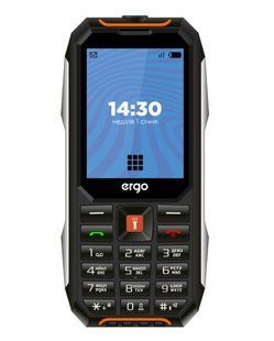 Мобильный телефон ERGO E283 Dual Sim (black orange)