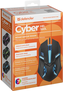 Мышь Defender (52560)Cyber MB-560L