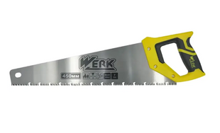 Ножівка по дереву Werk 7TPI 3D Л-зубці 450 мм