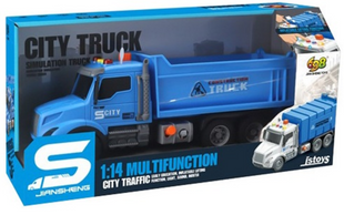 Игрушка CARS S Самосвал голубой 1:14 (CJ-4436952)