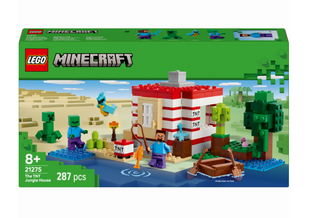 Конструктор LEGO Minecraft Дом по взрывчатке в джунглях