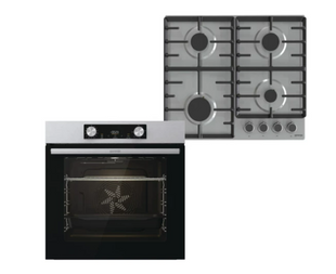 Духова шафа електрична Gorenje BO6737E02XK + варильна газова поверхня Gorenje G642ABX