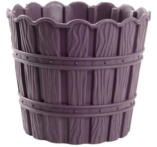 Цветочный горшок Violet House с дренажем 1.2 л (1054 BAMBOO PLUM 1.2 л.)