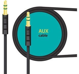 Кабель Piko AUX 1м (CB-AB11) 1м черный