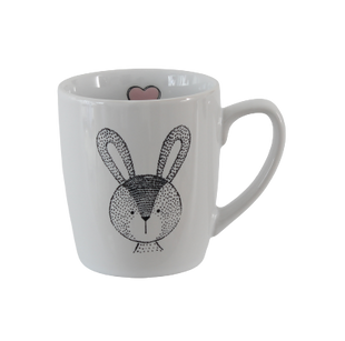 Чашка Limited Edition HARE 280 мл / біла (HTK-011)