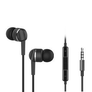 Наушники ERGO VM-701 3.5mm Earphones Черный