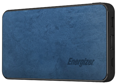 Портативное зарядное устройство Energizer UE10043C-10000 mAh Li-pol+TYPE-C Blue