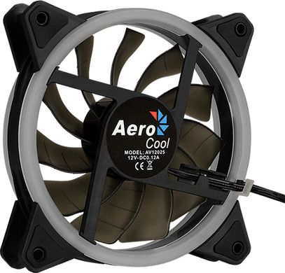 Вентилятор Aerocool Rev RGB LED 120мм, 3-pin, 4-pin