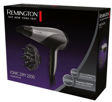 Фен Remington D3190S Ionic Dry 2200