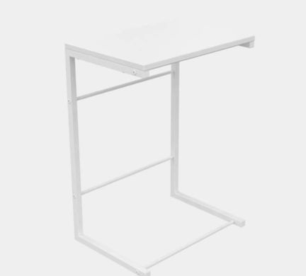 Столик приставной Терри Ferrum-decor Белый металл (FRD-104655)