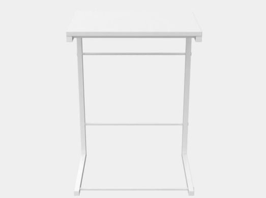 Столик приставной Терри Ferrum-decor Белый металл (FRD-104655)