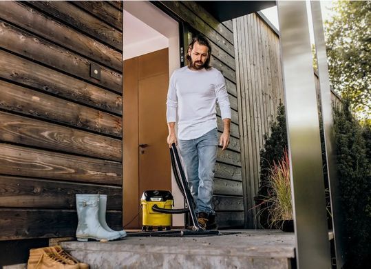 Пылесос профессиональный Karcher KWD 1 W V-12/2/18, 1000Вт (1.628-401.0)
