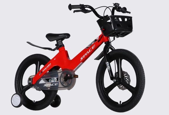 Велосипед MG 18" SPACE KID MOON DD рама-10,6" червоний 2026