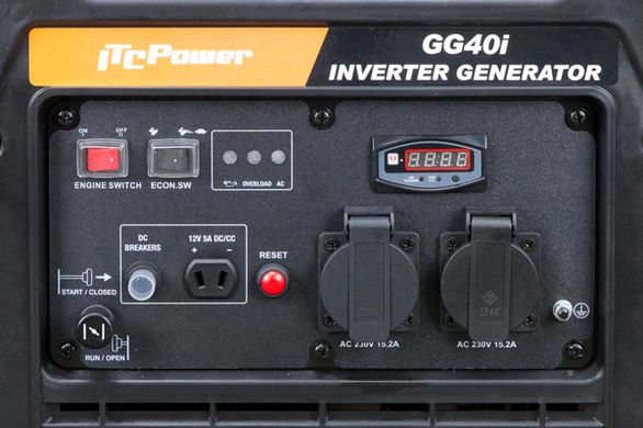 Генератор бензиновий ITC Power GG40I 3500/3800 W