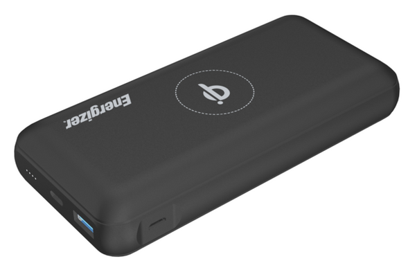 Портативний зарядний пристрій Energizer QE20007PQ-20000mAh Qi бездротовий TYPE-C PD (G)