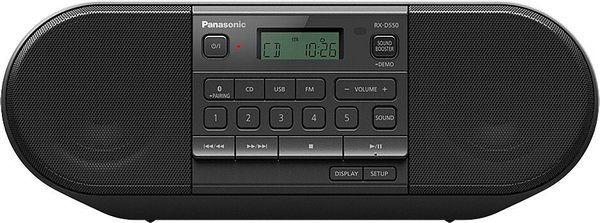 Магнітола CD Panasonic RX-D550GS-K