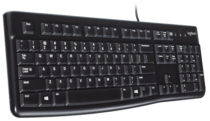 Клавіатура LogITech Keyboard K120 (black)