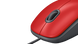 Мышь LogITech M110 Silent USB Red/Black фото 2