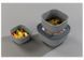 Контейнер IDEA HOME 00682 Line Box Gray/квадр.1.1л  фото 4