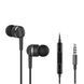 Навушники ERGO VM-701 3.5mm Earphones Чорний фото 1
