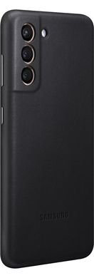Чохол для смартфону Samsung S21 Leather Cover Black/EF-VG991LBEGRU