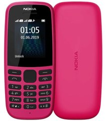 Мобільний телефон Nokia 105 TA-1203 SS Pink