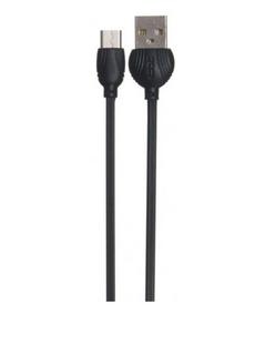 Кабель USB XO NB32 microUSB 1m 2.4A Black