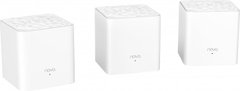 мереж.акт Tenda MW3 Whole Home Mesh WiFi System ( 3-cube) White