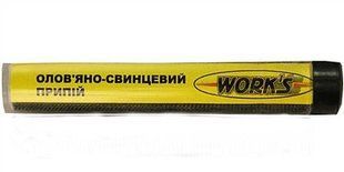 Припой oловьяно-свинцовый d-1,5 мм, 15 г., Work's (олово-60%, свинец-40%), W15015