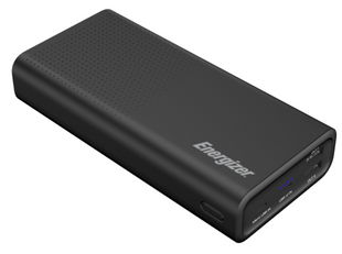 Портативное зарядное устройство для Energizer UE20012-20000 mAh Li-pol+TYPE-C (Black)