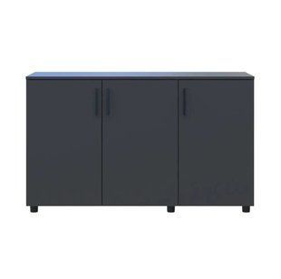 Комод Doros Торн Антрацит 3 ДСП 135х51.6х80 (DRS-012097)