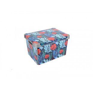 Корзина Violet House 0648 POWDER FLOWERS с/кр. 20 л