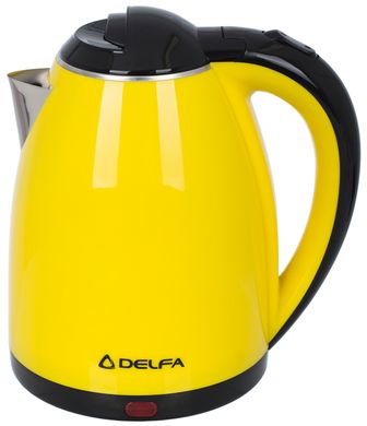 Електрочайник Delfa DK 3520 X жовтий