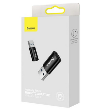 Адаптер Baseus Mini OTG USB 3.1 /Type-C(ZJJQ000101)