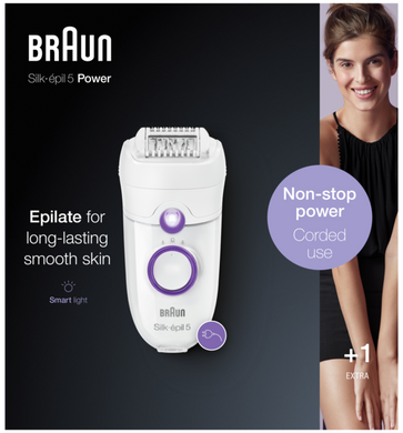 Епілятор Braun Silk_epil 5 SE 5-505P