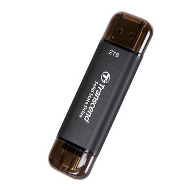 Внешний SSD накопитель TRANSCEND ESD310C 2TB Black (TS2TESD310C)