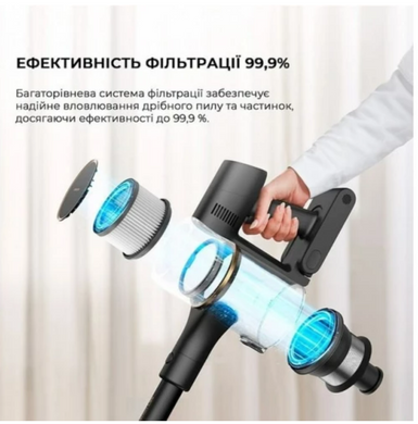 Пилосос Dreame Cordless Vacuum Cleaner R10 Pro Aqua