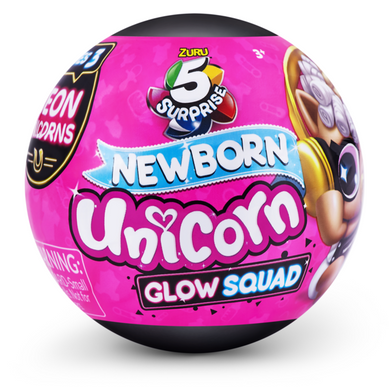 Игровой набор Zuru Mini Brands Newborn Unicorn Фигурки сюрприз в слое 5 шт.